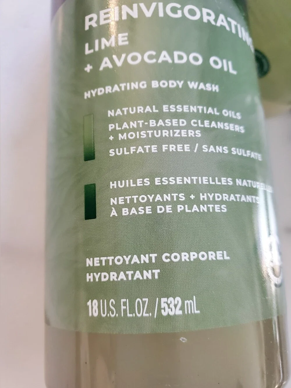 2 Pack Dove Men + Care Reinvigorating Lime + Avocado Oil Body Wash NEW NO TAGS
